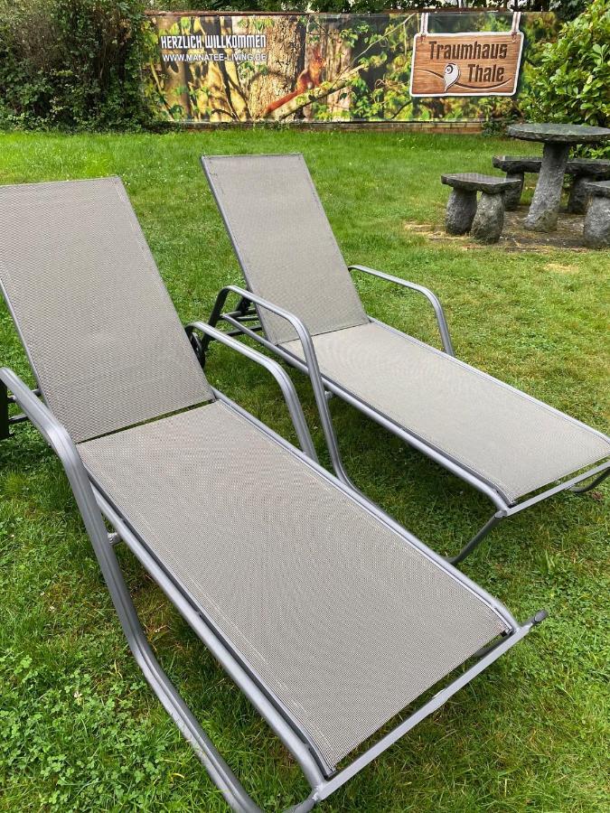 Traumhaus Thale Mit Sauna Und Kamin Buitenkant foto