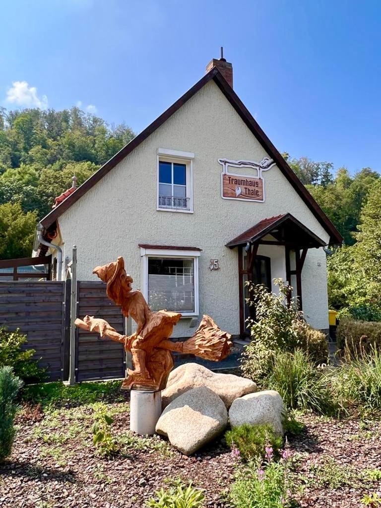 Traumhaus Thale Mit Sauna Und Kamin Buitenkant foto